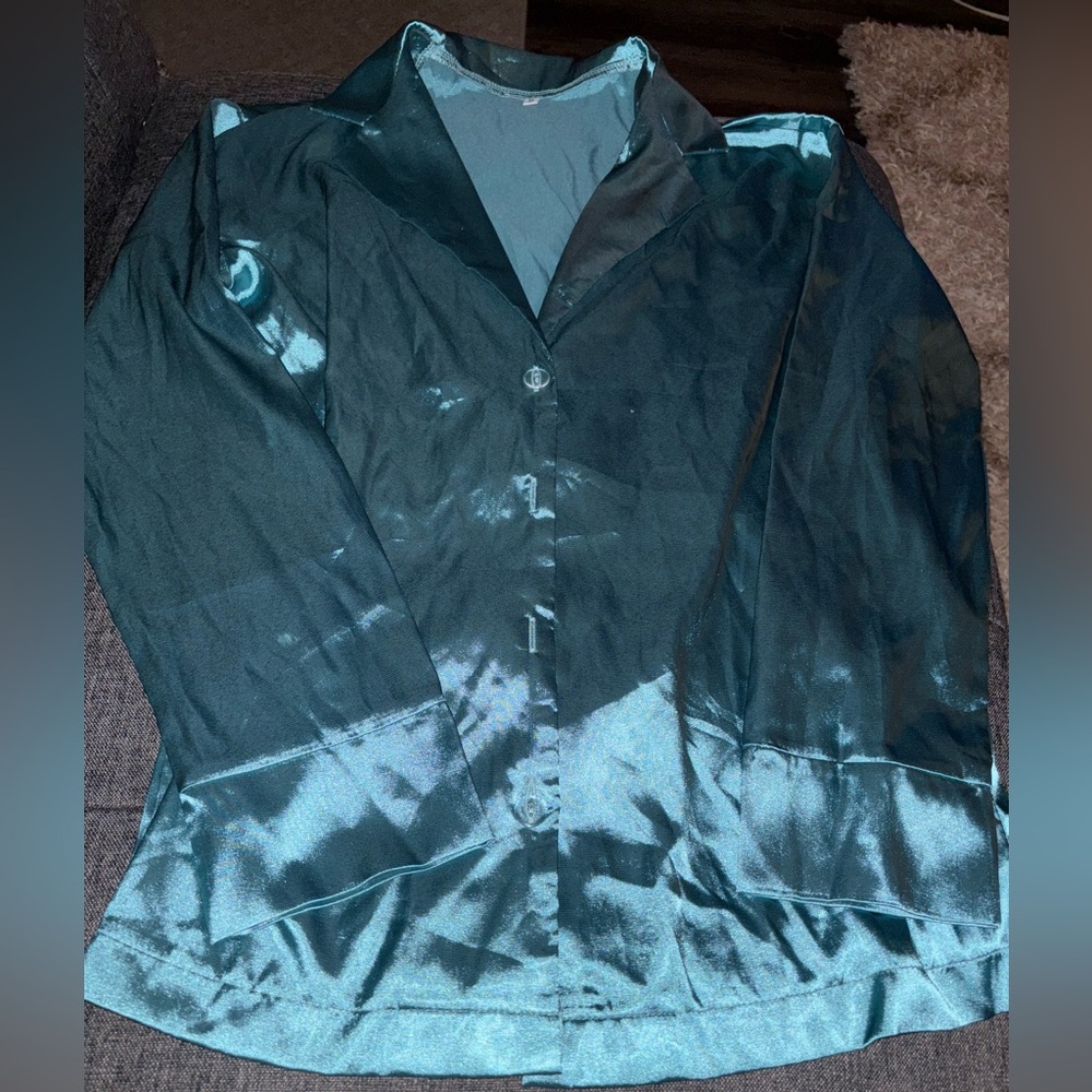 Amazon Blue Pajama Set Intimates Sleepwear (SET)
